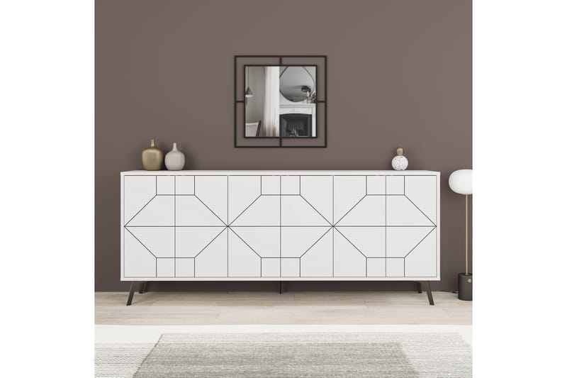 Rinorea Konsollbord 184x77,4 cm - Hvit - Møbler - Bord - Avlastningsbord - Konsollbord