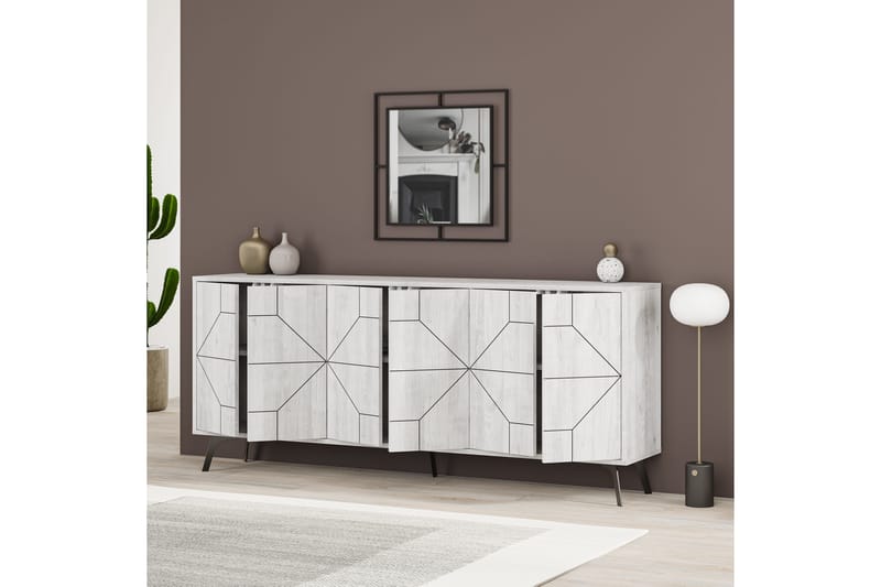 Rinorea Konsollbord 184x77,4 cm - Hvit - Møbler - Bord - Avlastningsbord - Konsollbord