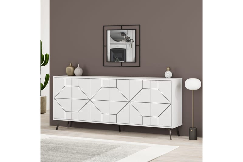 Rinorea Konsollbord 184x77,4 cm - Hvit - Møbler - Bord - Avlastningsbord - Konsollbord