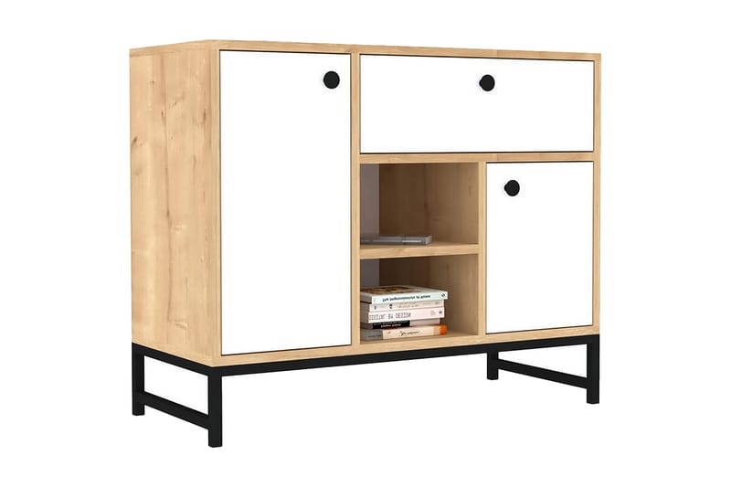 Rinorea Konsollbord 90x75 cm - Hvit - Møbler - Bord - Avlastningsbord - Konsollbord