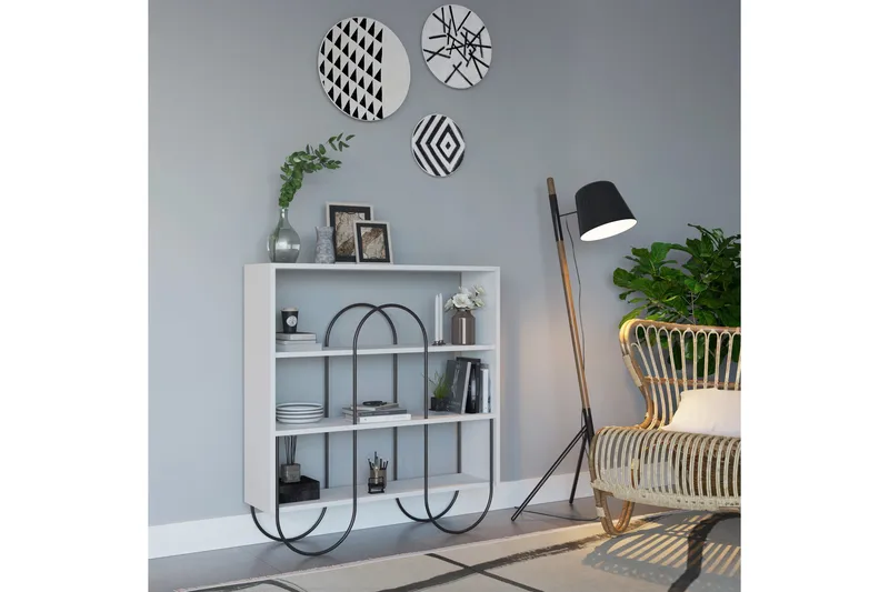 Riskalen Avlastningsbord - Hvit - Møbler - Bord - Avlastningsbord - Konsollbord