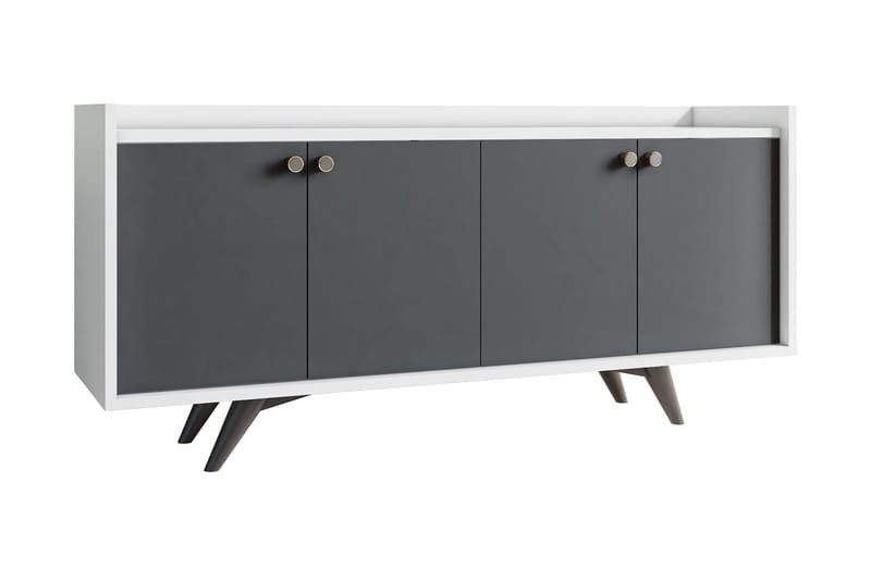 Ruigoord Avlastningsbord 150 cm - Antrasitt/Hvit - Møbler - Bord - Avlastningsbord - Konsollbord