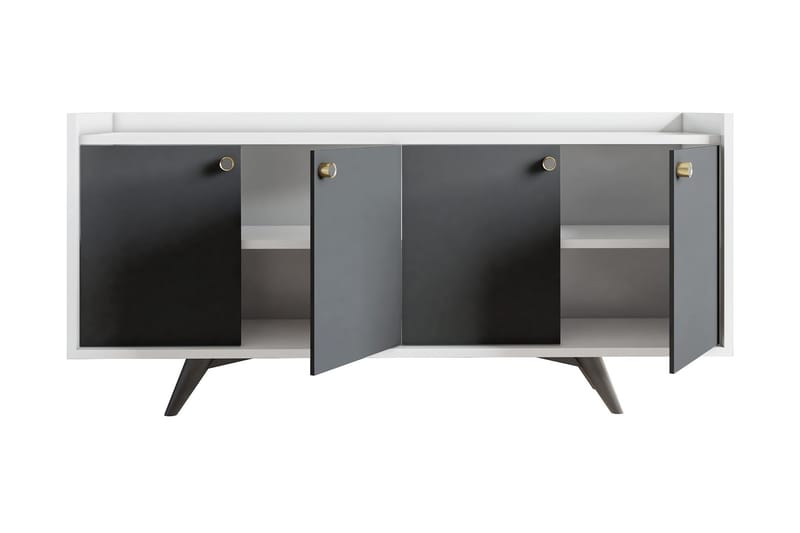 Ruigoord Avlastningsbord 150 cm - Antrasitt/Hvit - Møbler - Bord - Avlastningsbord - Konsollbord