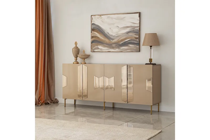 Seyring Konsollbord 180 cm - Bronse - Oppbevaring - Oppbevaringsmøbler - Sideboard & skjenker
