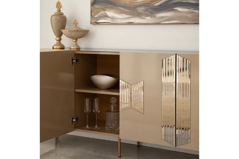 Seyring Konsollbord 180 cm - Bronse - Oppbevaring - Oppbevaringsmøbler - Sideboard & skjenker