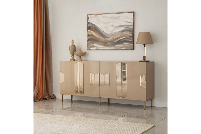 Seyring Konsollbord 180 cm - Bronse - Møbler - Bord - Avlastningsbord - Konsollbord