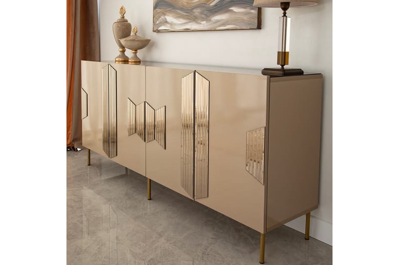 Seyring Konsollbord 180 cm - Bronse - Møbler - Bord - Avlastningsbord - Konsollbord