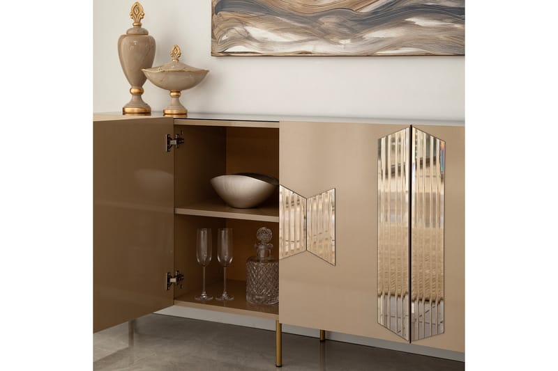 Seyring Konsollbord 180 cm - Bronse - Møbler - Bord - Avlastningsbord - Konsollbord