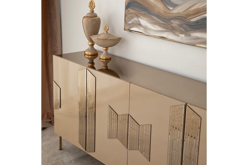 Seyring Konsollbord 180 cm - Bronse - Møbler - Bord - Avlastningsbord - Konsollbord