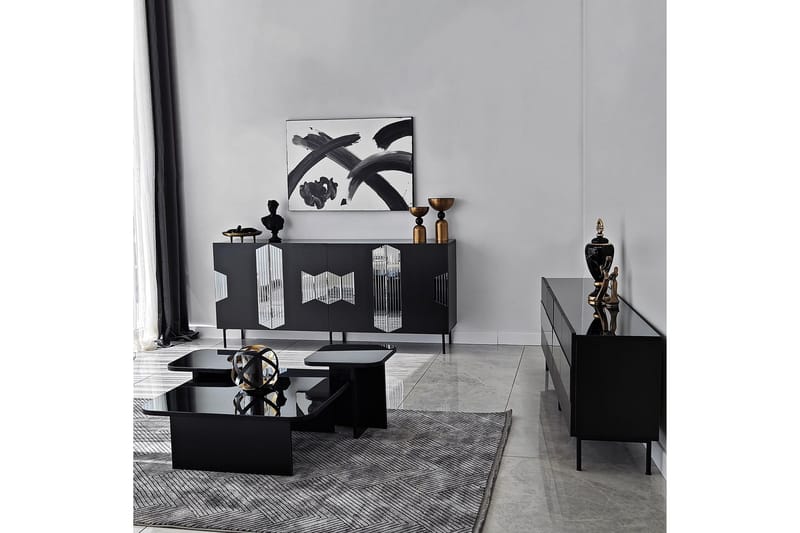 Seyring Konsollbord 180 cm - Svart - Oppbevaring - Oppbevaringsmøbler - Sideboard & skjenker