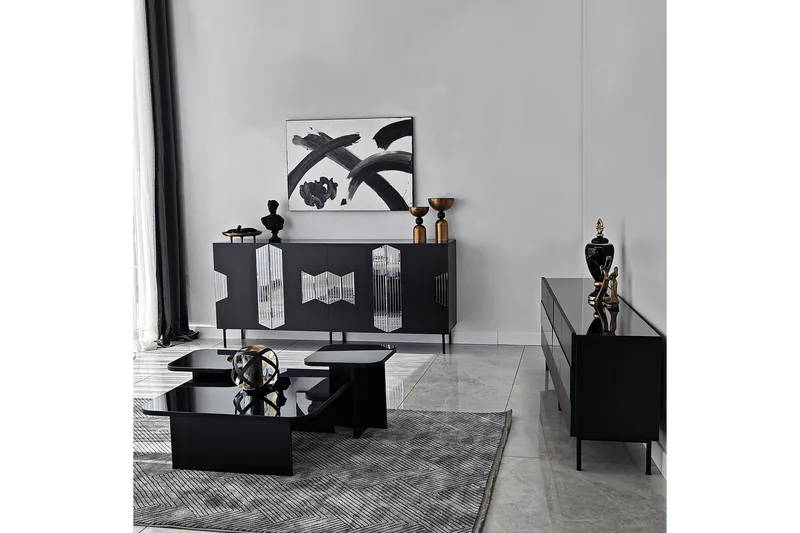 Seyring Konsollbord 180 cm - Svart - Oppbevaring - Oppbevaringsmøbler - Sideboard & skjenker