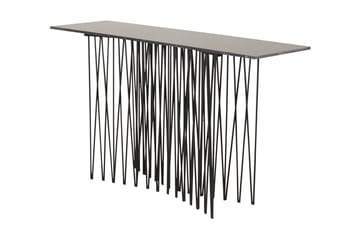 Stone Avlastningsbord 130 cm - Sort - Møbler - Bord - Avlastningsbord - Konsollbord