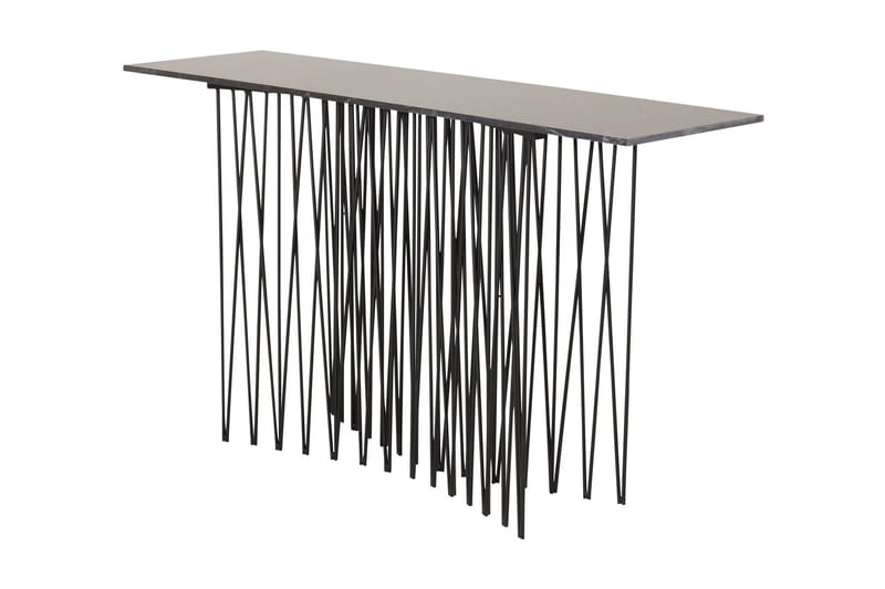 Stone Avlastningsbord 130 cm - Sort - Møbler - Bord - Avlastningsbord - Konsollbord