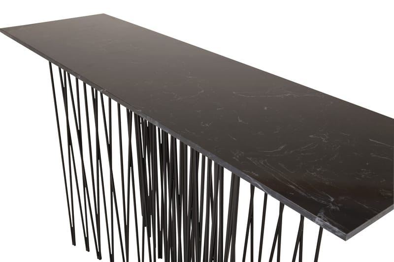Stone Avlastningsbord 130 cm - Sort - Møbler - Bord - Avlastningsbord - Konsollbord