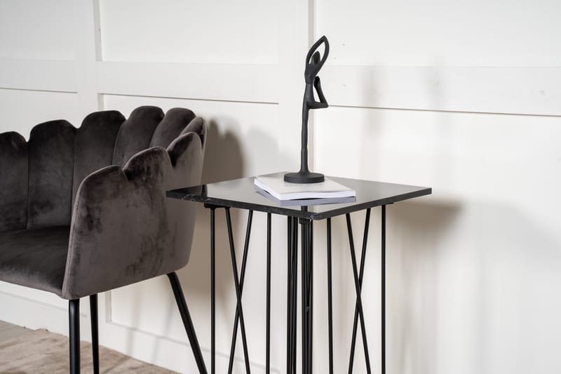 Stone Avlastningsbord 40 cm - Sort - Møbler - Bord - Avlastningsbord - Konsollbord