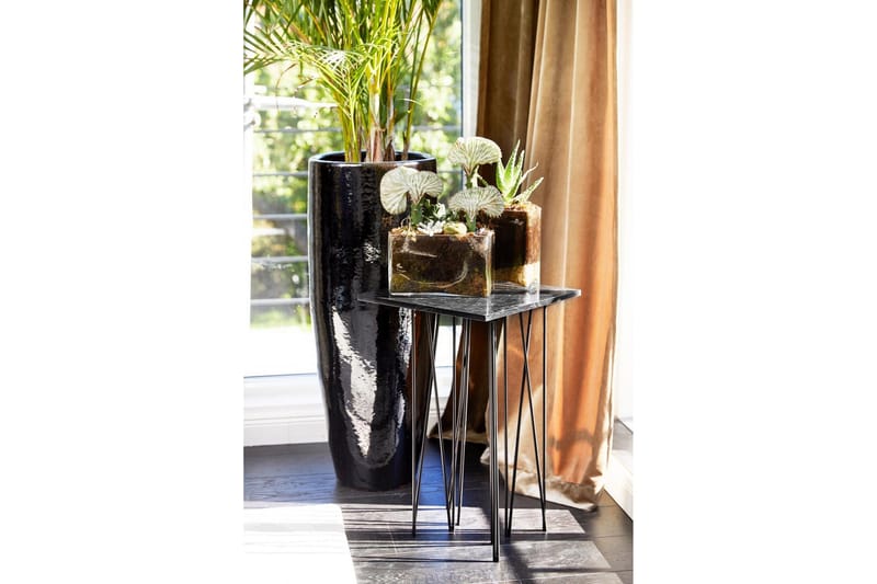 Stone Avlastningsbord 40 cm - Sort - Møbler - Bord - Avlastningsbord - Konsollbord