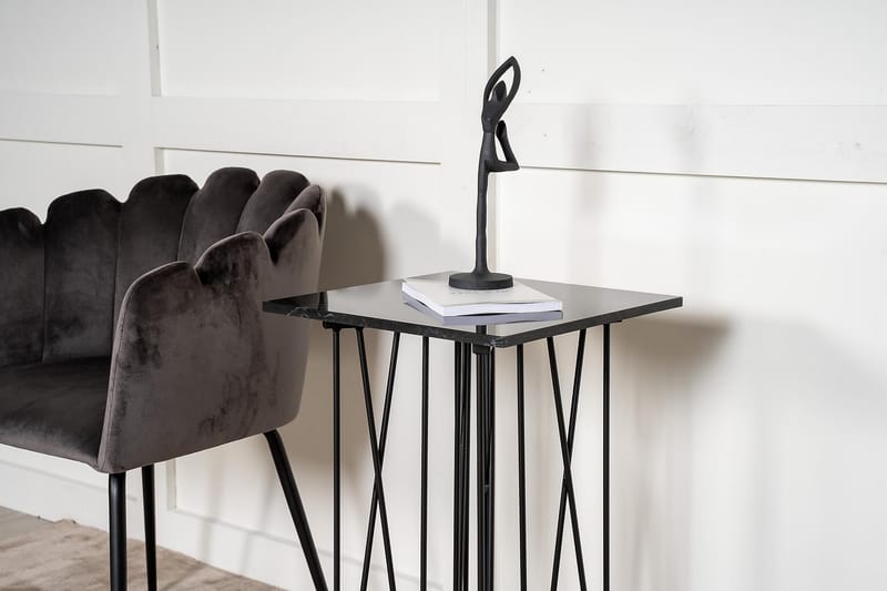 Stone Avlastningsbord 40 cm - Svart - Møbler - Bord - Avlastningsbord - Konsollbord