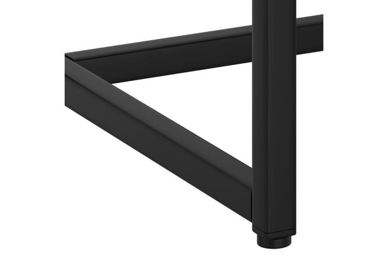 Konsollbord svart 72x35x75 cm stål - Svart - Gangbord - Konsollbord