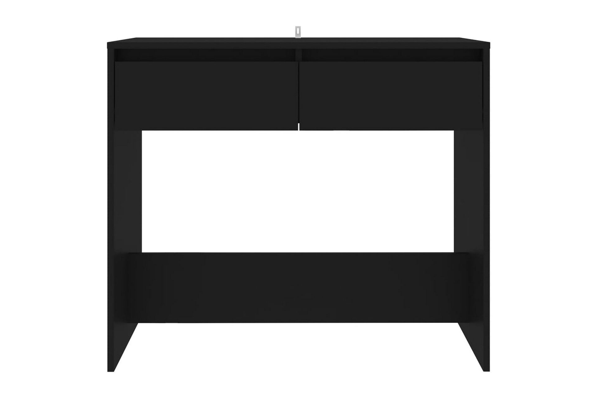 Konsollbord svart 89x41x76,5 cm stål - Svart - Møbler - Bord - Avlastningsbord - Konsollbord
