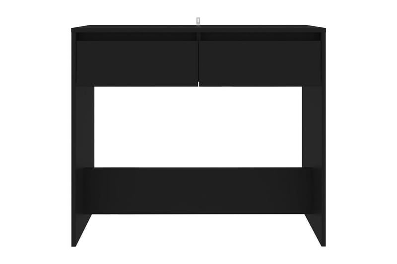 Konsollbord svart 89x41x76,5 cm stål - Svart - Møbler - Bord - Avlastningsbord - Konsollbord