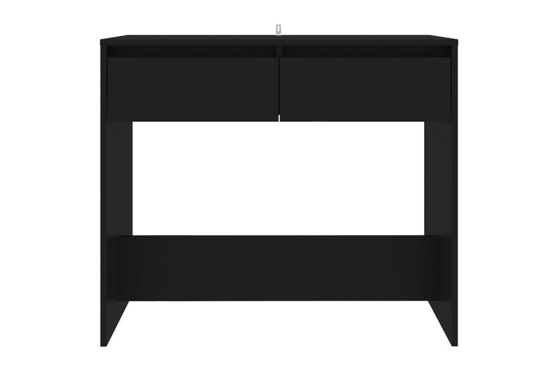 Konsollbord svart 89x41x76,5 cm stål - Svart - Konsollbord - Gangbord