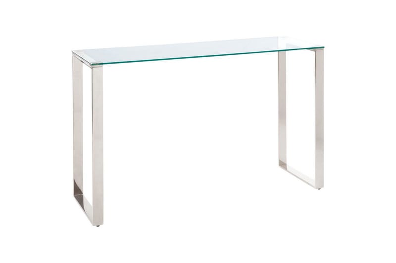 Konsollbord Tilon Sølv, Transparent - Sølv, Transparent - Møbler - Bord - Avlastningsbord - Gangbord