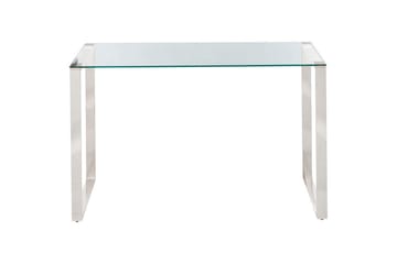 Konsollbord Tilon Sølv, Transparent - Sølv, Transparent - Møbler - Bord - Avlastningsbord - Gangbord