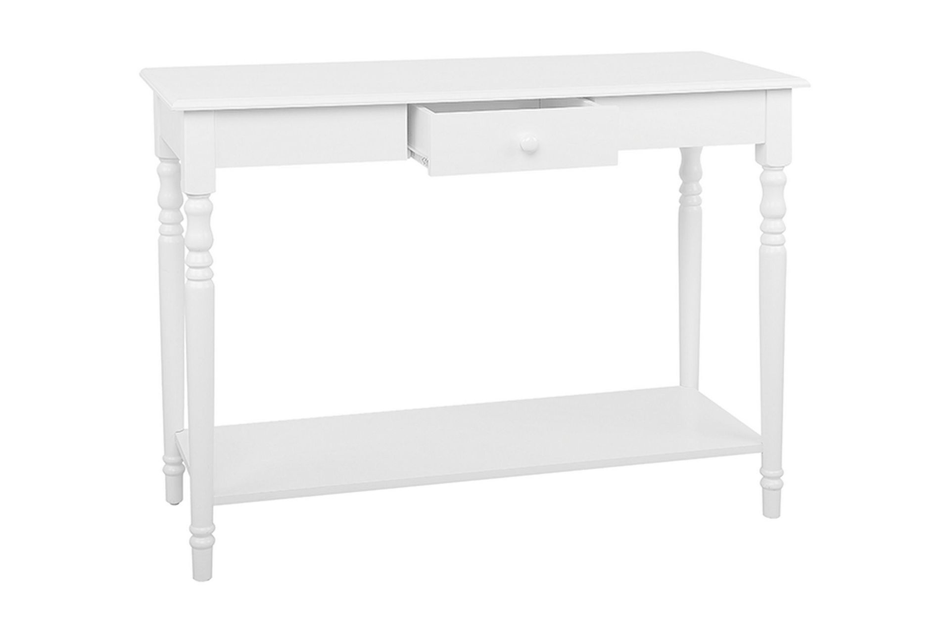 Tobago Avlastningsbord 102 cm - Hvit - Møbler - Bord - Avlastningsbord - Konsollbord