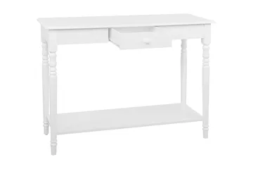 Tobago Avlastningsbord 102 cm - Hvit - Møbler - Bord - Avlastningsbord - Konsollbord
