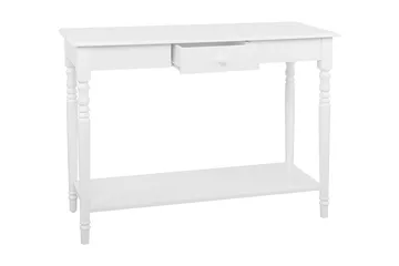 Tobago Avlastningsbord 102 cm - Hvit - Møbler - Bord - Avlastningsbord - Konsollbord