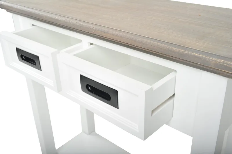 Verdell Konsollbord 76 cm - Hvit - Møbler - Bord - Avlastningsbord - Konsollbord