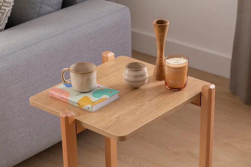 Viimse Skjenk 46 cm - Naturell - Møbler - Bord - Avlastningsbord - Konsollbord