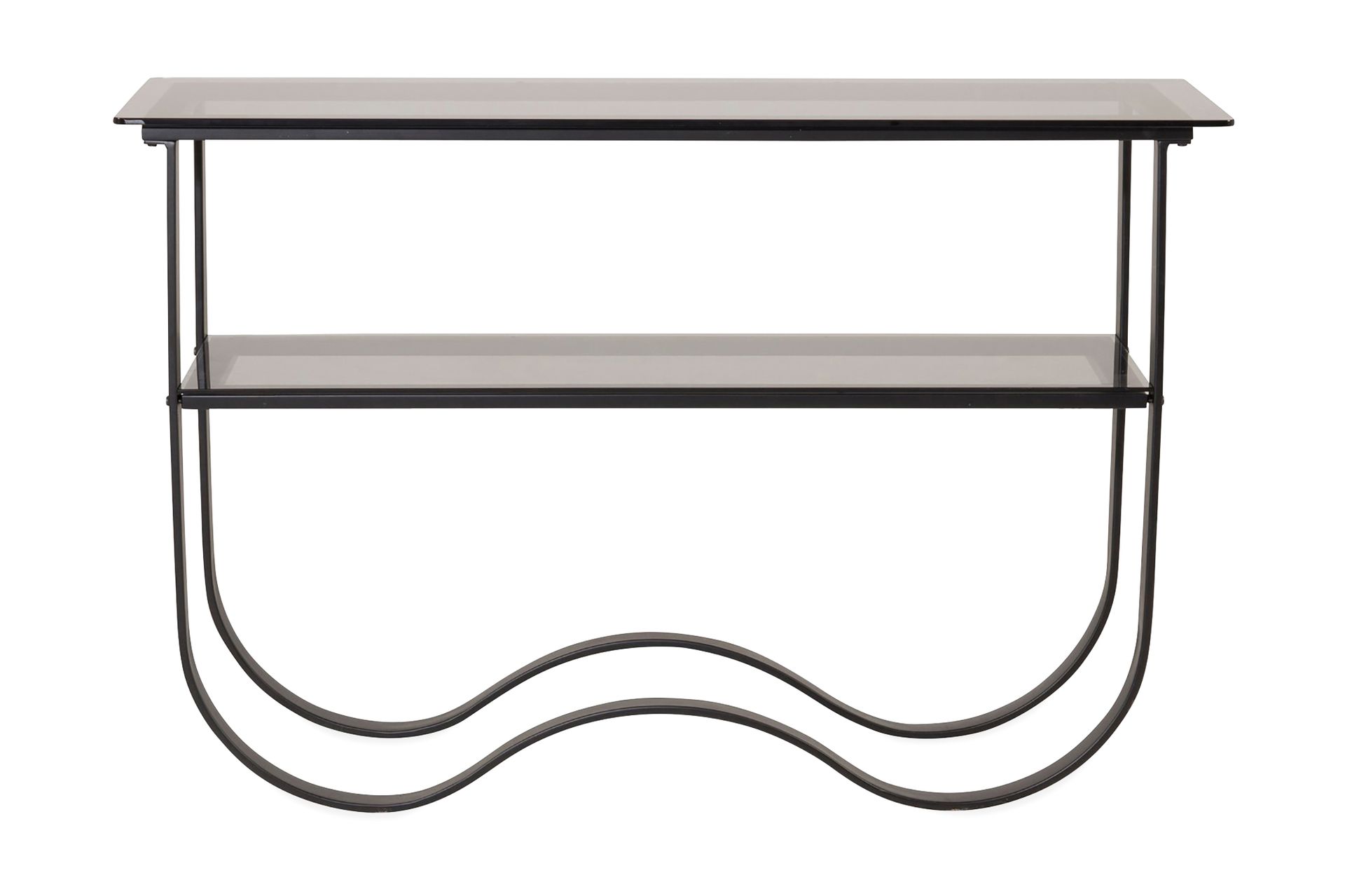 Wavy Avlastningsbord 117 cm - Sort - Møbler - Bord - Avlastningsbord - Konsollbord