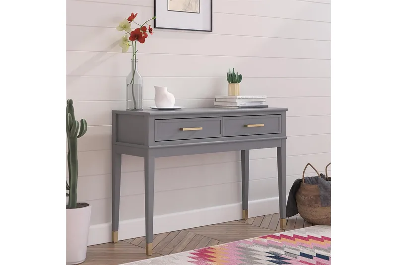 WesterleigH Konsollbord 105 cm Grå - CosmoLiving - Møbler - Bord - Avlastningsbord - Konsollbord