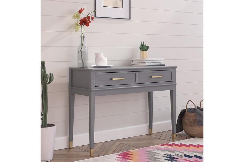 WesterleigH Konsollbord 105 cm Grå - CosmoLiving - Møbler - Bord - Avlastningsbord - Konsollbord