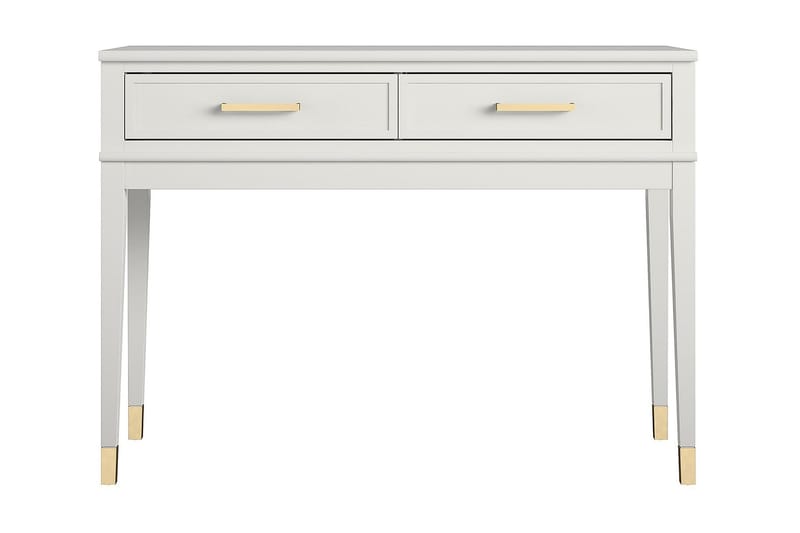 Westerleigh Konsollbord 105 cm Hvit - CosmoLiving - Møbler - Bord - Avlastningsbord - Konsollbord