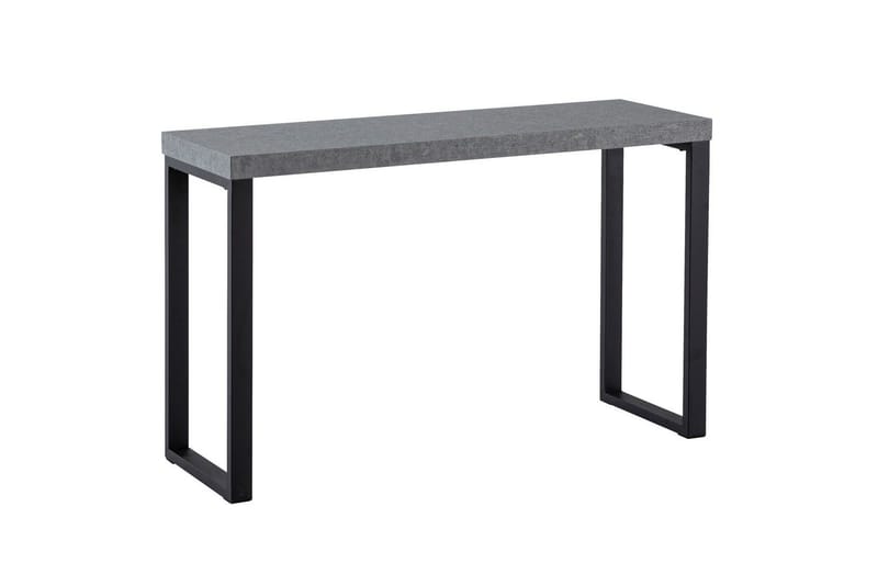 Konsollbord Wohnling 120 cm moderne konsoll med metallben Grå - Grå - Møbler - Bord - Avlastningsbord - Gangbord