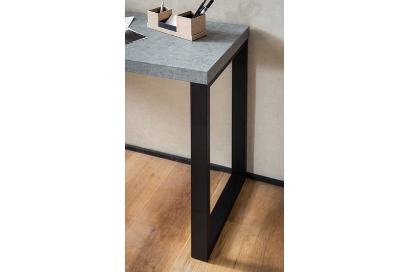 Konsollbord Wohnling 120 cm moderne konsoll med metallben Grå - Grå - Møbler - Bord - Avlastningsbord - Gangbord