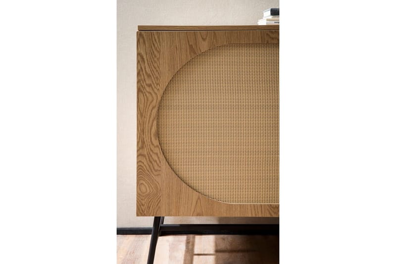 Konsollbord Wohnling Brun, Svart - Oppbevaring - Oppbevaringsmøbler - Sideboard & skjenker