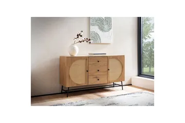 Konsollbord Wohnling Brun, Svart - Oppbevaring - Oppbevaringsmøbler - Sideboard & skjenker