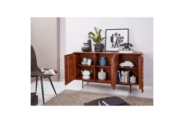 Konsollbord Wohnling Brun, Svart - Oppbevaring - Oppbevaringsmøbler - Sideboard & skjenker
