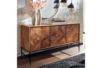 Konsollbord Wohnling Brun, Svart - Oppbevaring - Oppbevaringsmøbler - Sideboard & skjenker