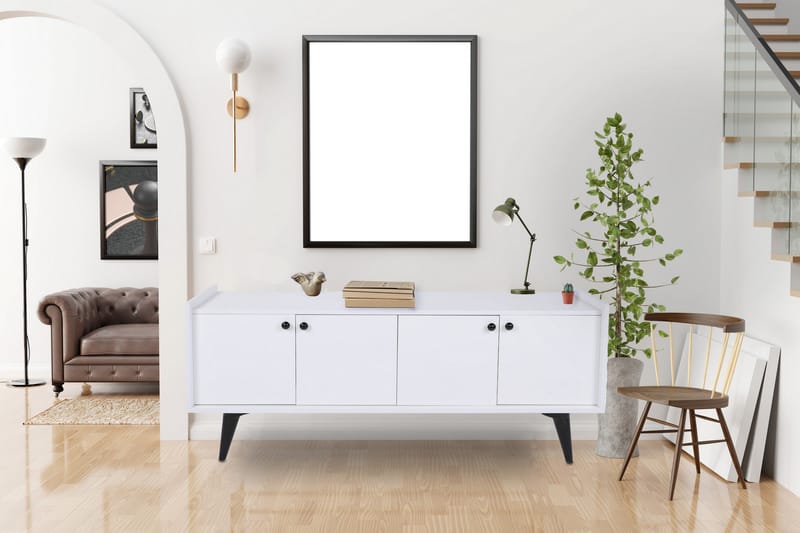 Yeralti Avlastningsbord 150 cm - Hvit - Møbler - Bord - Avlastningsbord - Konsollbord