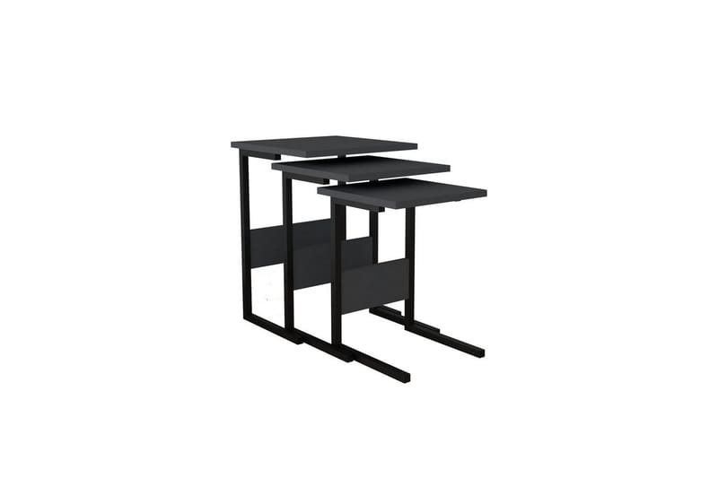 Korra Settbord 40 cm, Sort