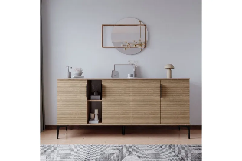 Kunar Konsollbord 180 cm - Natur - Møbler - Bord - Avlastningsbord - Gangbord