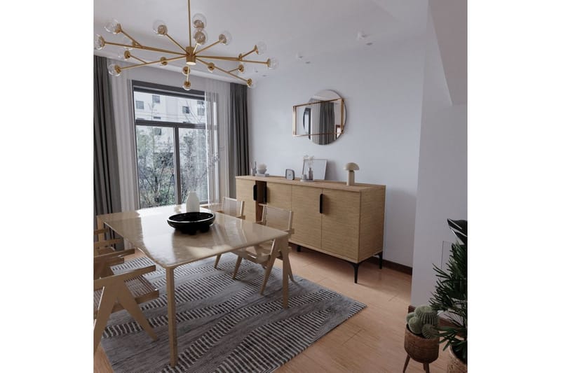 Kunar Konsollbord 180 cm - Natur - Møbler - Bord - Avlastningsbord - Gangbord