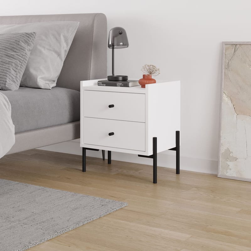 Kunimitsu Nattbord 45 cm - Møbler - Bord - Avlastningsbord - Sengebord & nattbord