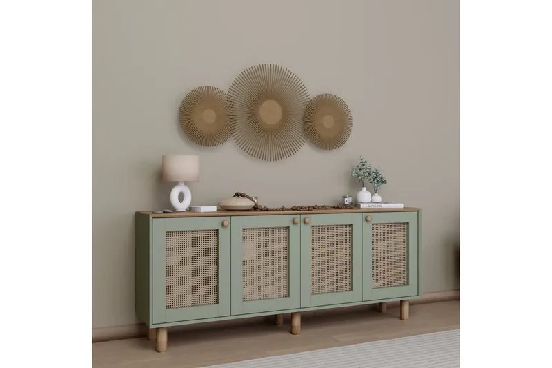 Kuniyoshi Konsollbord 180 cm - Grønn - Møbler - Bord - Avlastningsbord - Gangbord