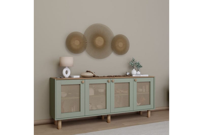 Kuniyoshi Konsollbord 180 cm - Grønn - Møbler - Bord - Avlastningsbord - Gangbord