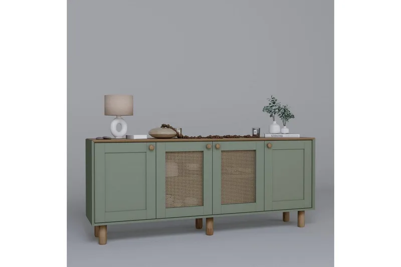 Kuniyoshi Konsollbord 180 cm - Grønn - Møbler - Bord - Avlastningsbord - Gangbord